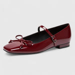 Amina | Orthopedic Square-Toe Ballet Flats