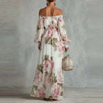 Peony | Floral Maxi Dress