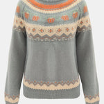 Pamela | Retro Icelandic Knit Sweater