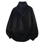 Eliza | Cozy Scarf Neck Sweater