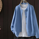 Rocío | PEARL-BUTTON CARDIGAN