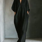 Cosima | Maxi Dress with Kimono Sleeves and V-Neck