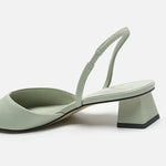 Grace | Low Heel Slingback Shoes