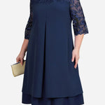 Audriana | Elegant Midi Dress