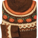Pamela | Retro Icelandic Knit Sweater