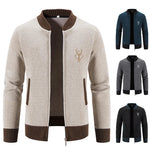 Peter | Knit Cardigan with Deer Detail