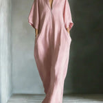 Cosima | Maxi Dress with Kimono Sleeves and V-Neck