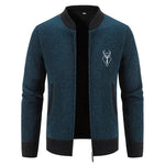 Peter | Knit Cardigan with Deer Detail