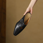 Olga™ | Genuine Leather Mules