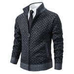Caden Grid Knit Jacket