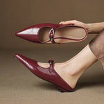 Alour Genuine Leather Mules