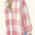 Reina | Chic Plaid Fleece Coat