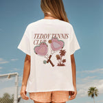 Oversized Crew Neck Printed Casual T-shirt