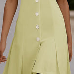 Nadorine Women's Chic Sleeveless Halter Mini Dress