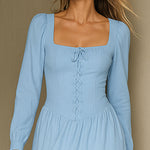 Leisure Cute Tiered Ruffle Dress