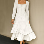 Leisure Cute Tiered Ruffle Dress
