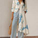 Nadorine Boho Creative Asymmetric 2-Piece Set