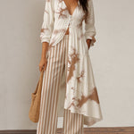 Nadorine Boho Creative Asymmetric 2-Piece Set