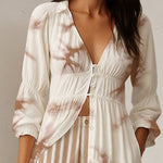Nadorine Boho Creative Asymmetric 2-Piece Set