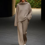 Minimalist Casual Knit 2-Piece Set