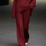 Minimalist Casual Knit 2-Piece Set