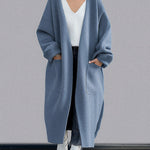 Nadorine Chic Loose Fit Tweed Coat