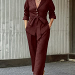 Nadorine Business Casual 2-Piece Matching Set