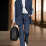 Stylish Side Stripe Suit Set