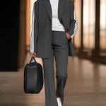 Stylish Side Stripe Suit Set