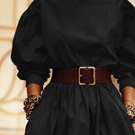 Relaxed Fit Puff Sleeve 100% Cotton Dress
