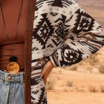 Nadorine Women's Boho Chic Open Front Cardigan