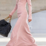 Stylish Casual Zip-up Maxi Dress