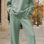 Nadorine Cozy Oversized Turtleneck Casual Set