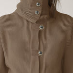 Soft Smart Casual Turtleneck Cardigan