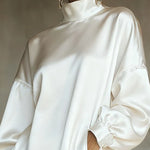 Glamorous Satin Fringe Mini Dress