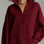 Everyday Turtleneck Textured Pocket Dress