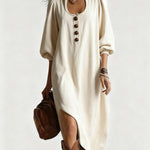 Vintage Boho Cowgirl Midi Dress