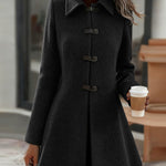 Elegant Comfortable A-Line Coat