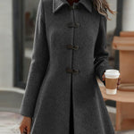Elegant Comfortable A-Line Coat