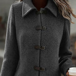 Elegant Comfortable A-Line Coat