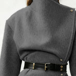 Elegant Business Casual Tweed Matching Set