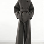 Stylish Designer Tweed Coat Pants Set