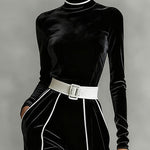 Elegant Luxe Velvet 2-Piece Matching Set
