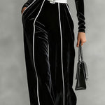 Elegant Luxe Velvet 2-Piece Matching Set