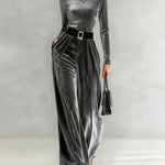 Elegant Luxe Velvet 2-Piece Matching Set
