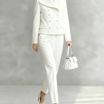 Smart Casual Double Breasted Suit Set