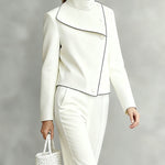Unique Slant Placket Design Matching Set