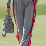 Latest Fashion Contrast Stripe Sweatsuit Set