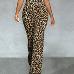 Fierce Fashion Leopard Print Jumpsuit
