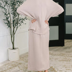 Nadorine Cozy Waffle Knit Two-Piece Set